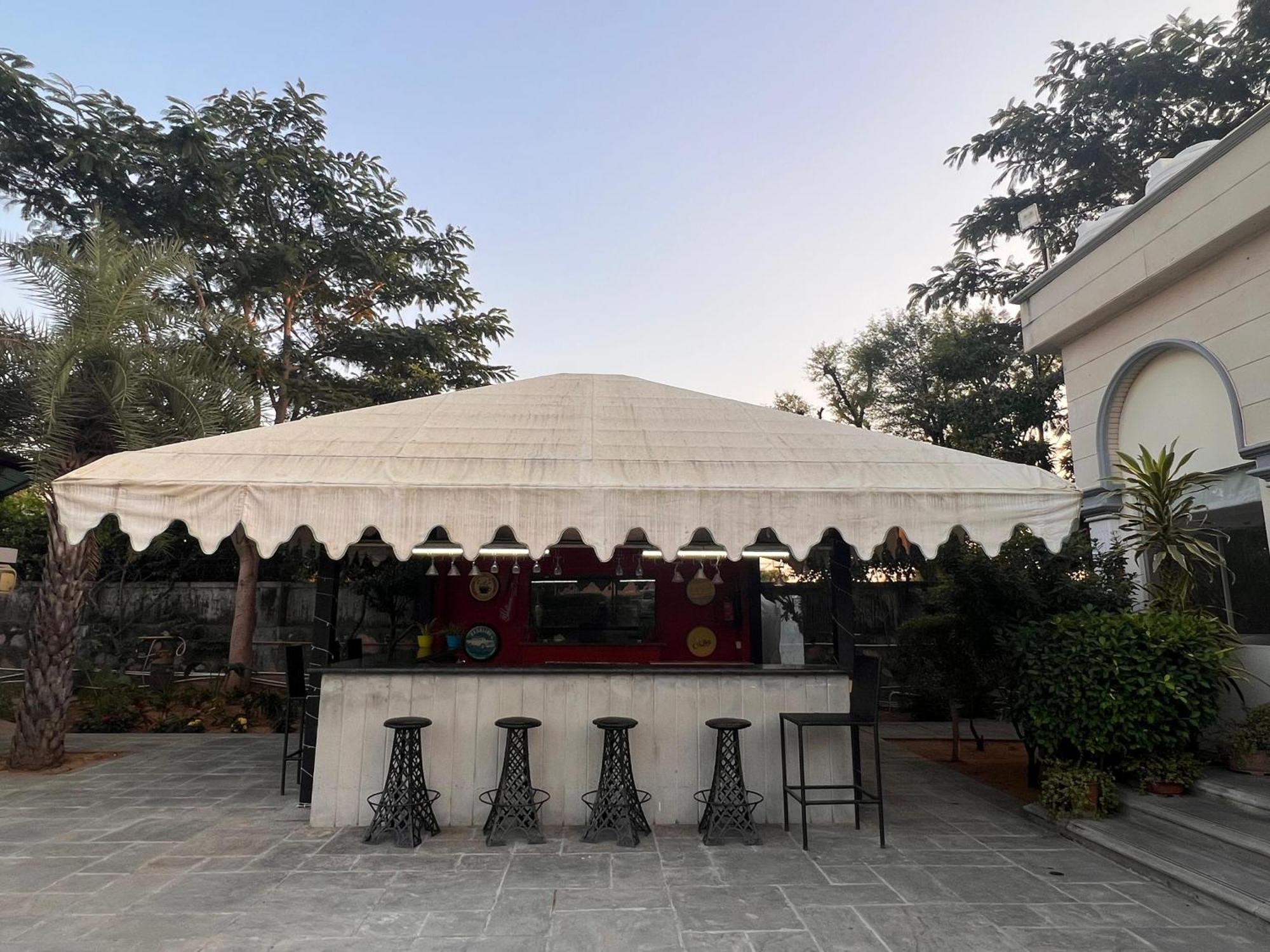 Gazibo Elegant Farm Stay With Swimming Pool Jaipur Exterior foto